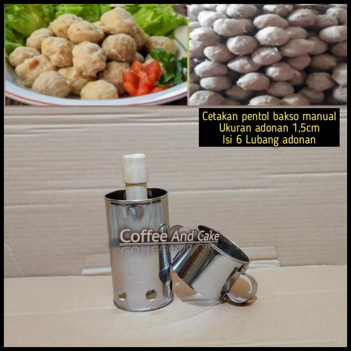 Cetakan Pentol Bakso / Alat Cetakan Bakso Stainless