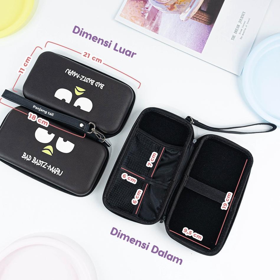 Best Stock Acc_box | PRINTING SUPER JUMBO - Dompet HP Kartun/ Dompet Powerbank/ Dompet Headset