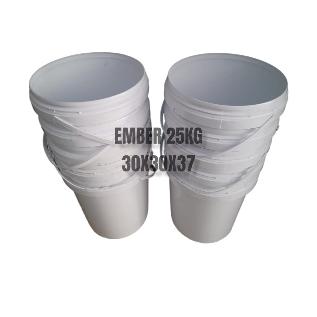 Ember bekas cat 25kg Ember plastik bekas cat 25kg Ember plastik bekas
