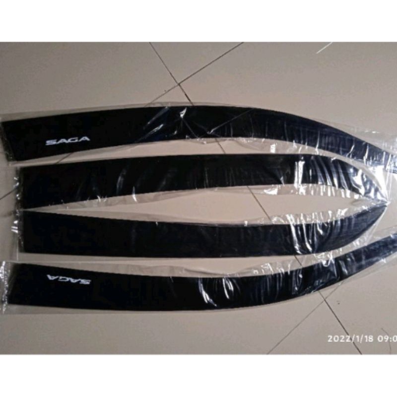 talang air mobil PROTON SAGA BLM slim flat datar