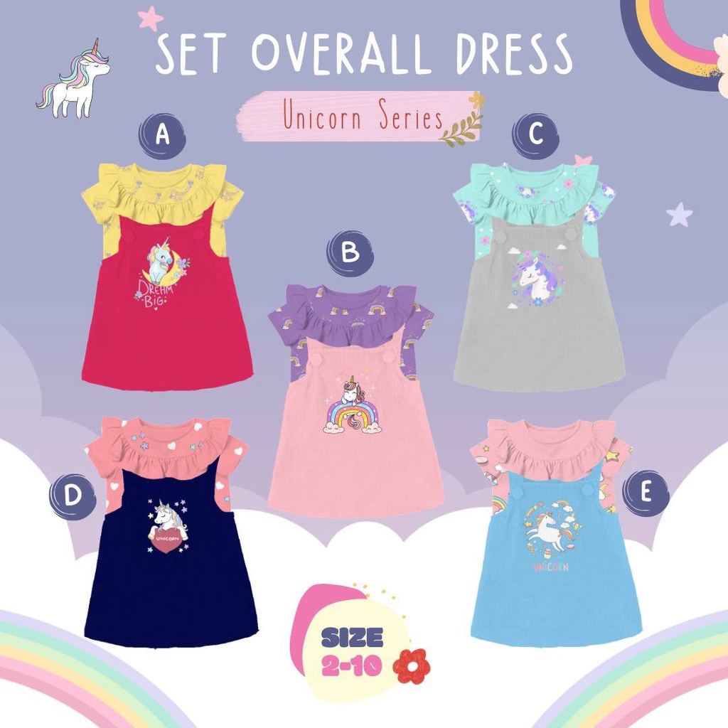 Set Dress Overall Mini dolphin