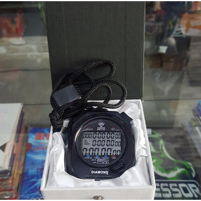 Stopwatch Digital Diamond