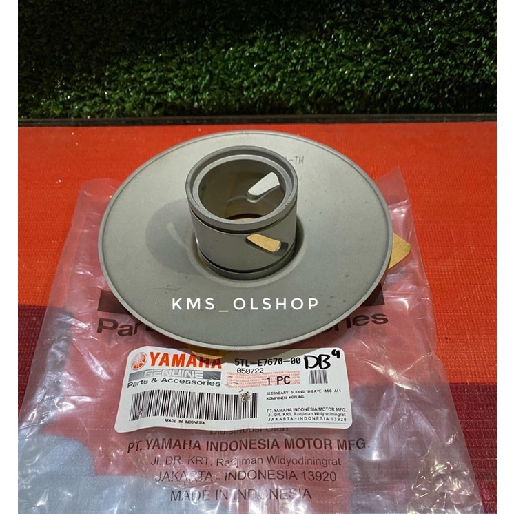 Pully Puli Cewe Secondary Sliding Sheave Mio Sporty Soul Fino Karbu Asli Ori Yamaha 5TL-E7670-00