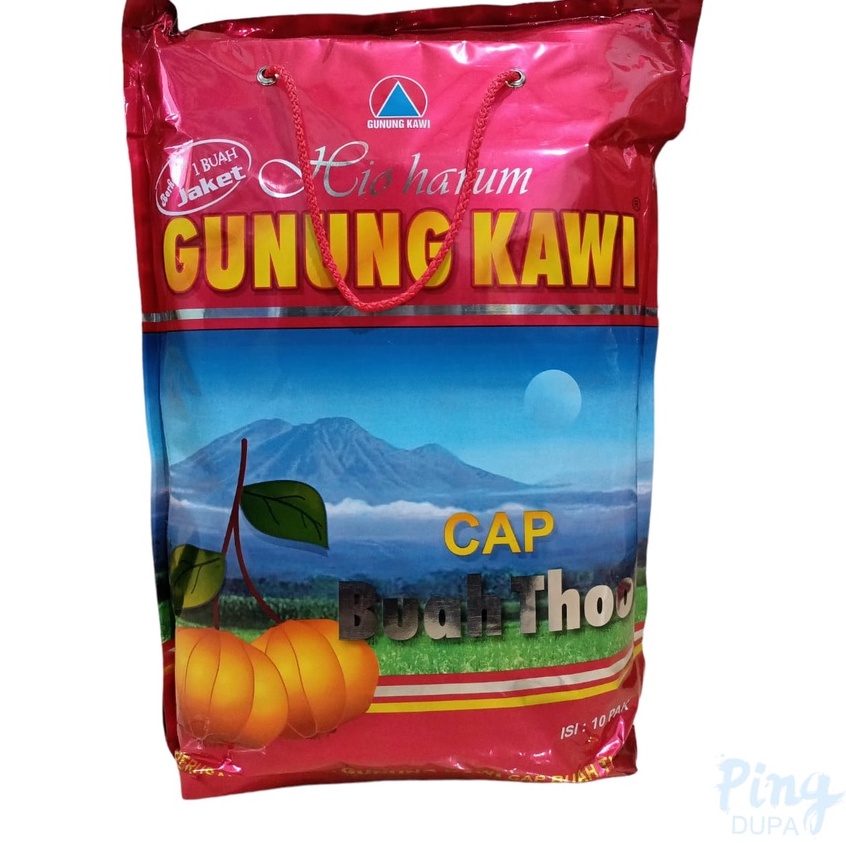 Per Tas Dupa Gunung Kawi Cap Buah Thoo Isi 100 pcs