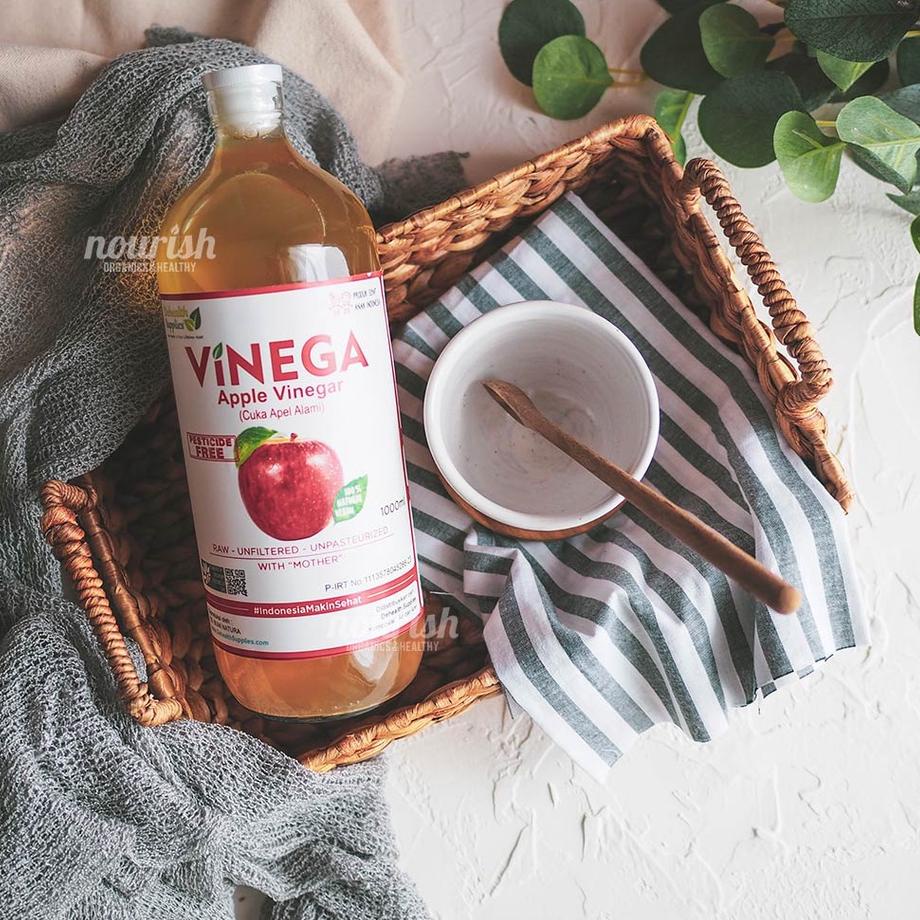 

KodeQ6c6B--Vinega, Apple Vinegar (cuka apel alami) with the mother 1L