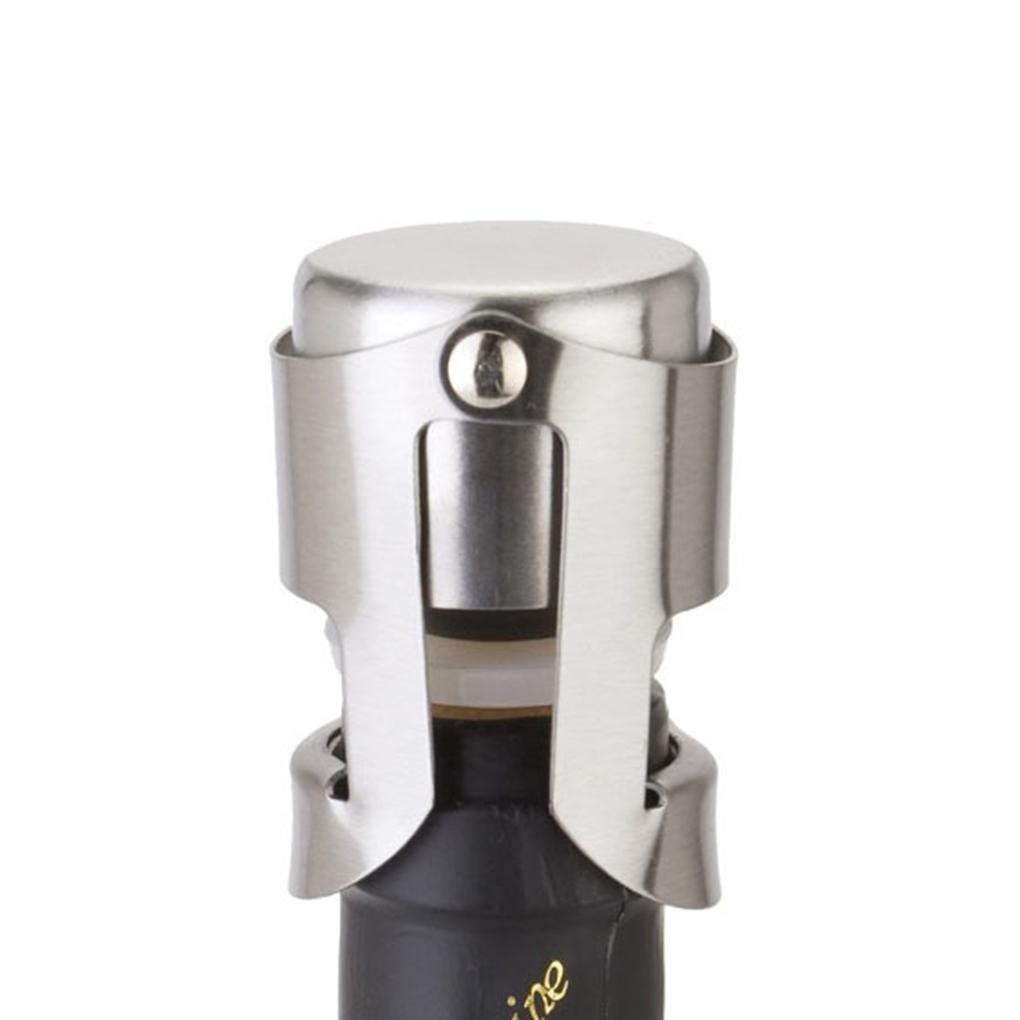 Buckle Wine Bottle Stopper Saver Sealer Stopper Penghemat Sealer Minuman Keras Bir Stopper Minuman Stainless Stopper