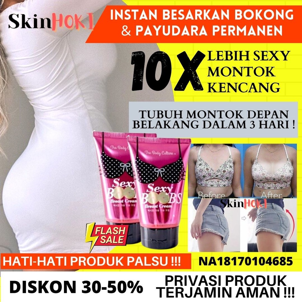 Jual Pengencang Payudara Pembesar Payudara Sexy Boobs Breast Cream 80ml By The Body Culture