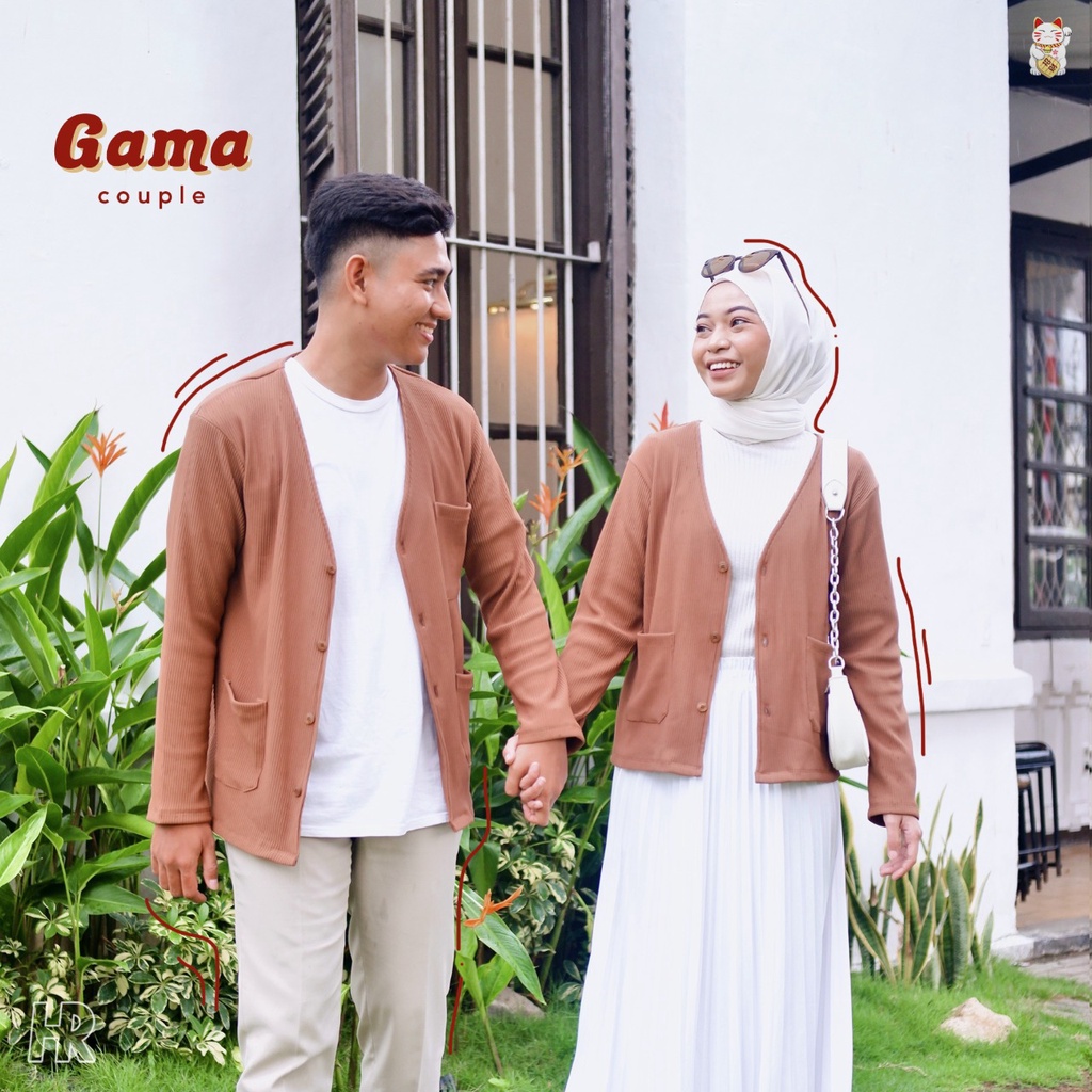 GAMA - Cardigan KNIT Couple