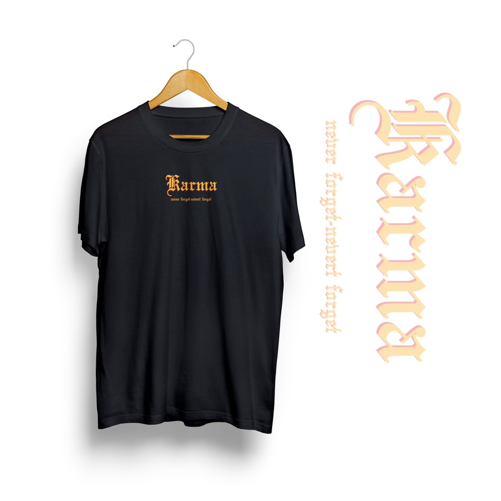 KAOS OVERSIZE KARMA T-SHIRT