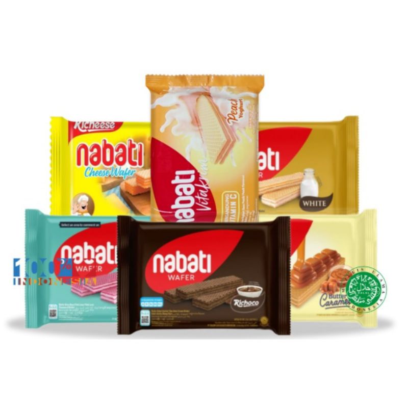 

Nabati Wafer - Snack Richeese all varian 46g -Wafer Nabati Rasa-Rasa | Nabati Aneka Rasa