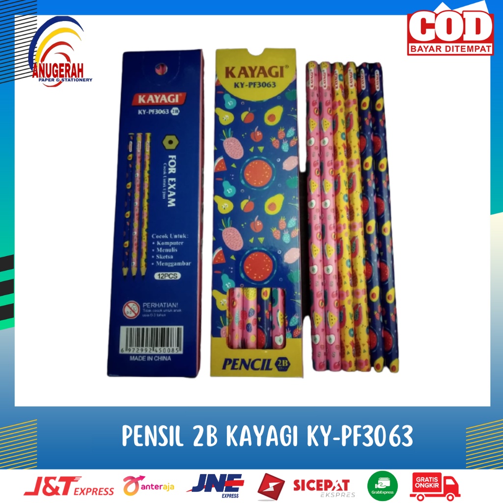 

PENSIL 2B KAYAGI KY-PF3063 (LSN)