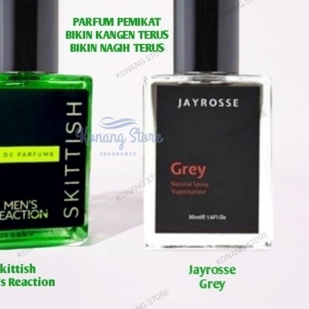 BISA PARFUM JAYROSSE GREY - SKITTISH MEN'S REACTION - PARFUM