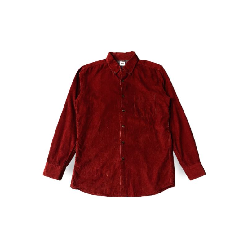 Kemeja Corduroy Uniqlo Second