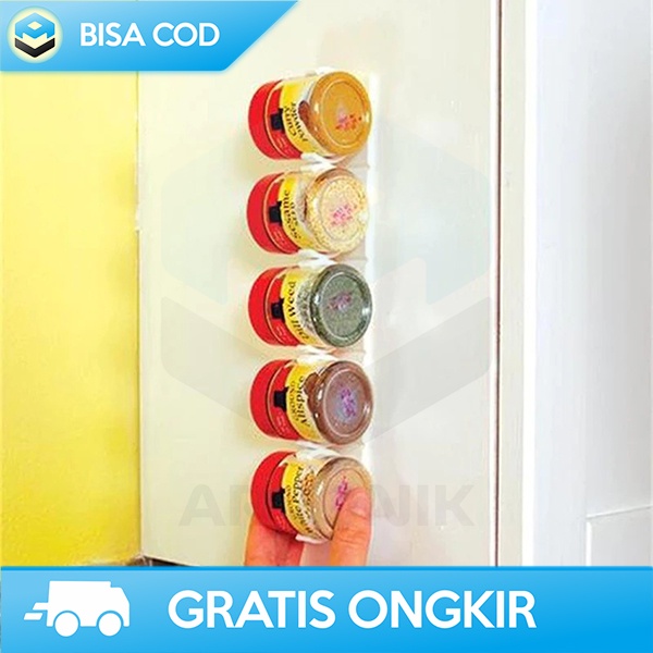 RAK BUMBU DAPUR KITCHEN STORAGE RACK TEMPAT PENYIMPANAN SERBAGUNA G55