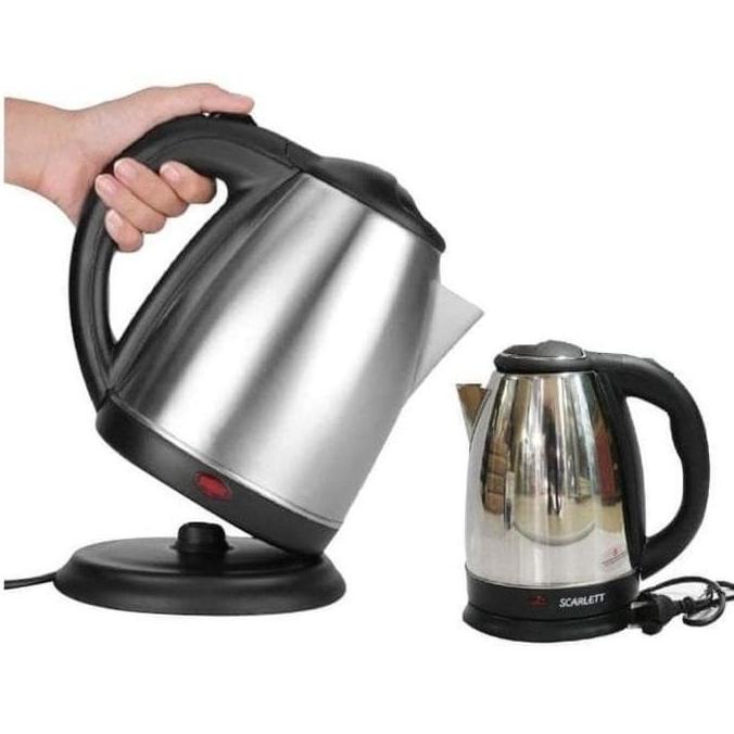 BAYAR DITEMPAT SALE 2L Termos Teko Listrik Kettle Pemanas Air Panas Stainless 2 Liter /PERALATAN MAS