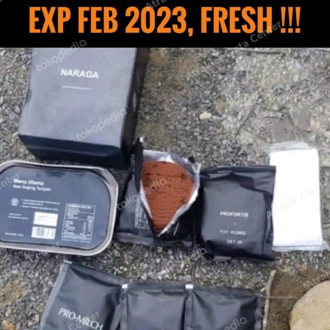 [COD] RATION NARAGA Survival Food Makanan POLRI Tambahan Emergency TNI TERUJI Kode 1422