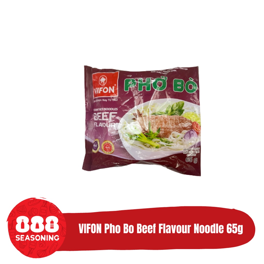 Jual PHO BO VIFON BEEF FLAVOUR NOODLE 65g | Shopee Indonesia