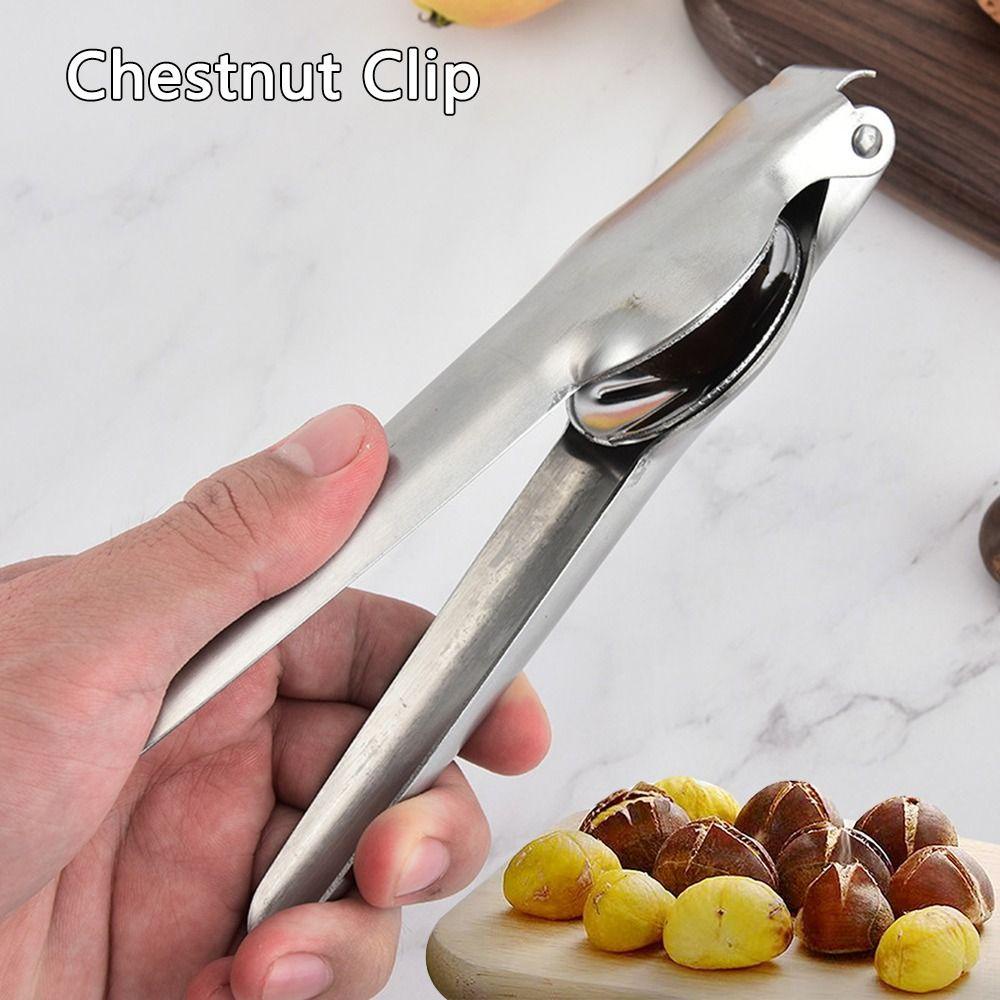 Top Chestnut Clip Multifungsi Pemipil Nut Opener Pemecah Kacang Cepat