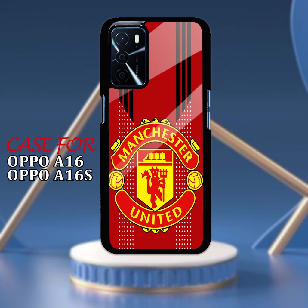 CASE GLOSSY OPPO A16 | CASING HP KILAU Motif Bola Mu