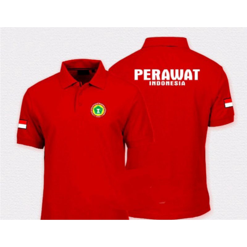 kaos polo perawat