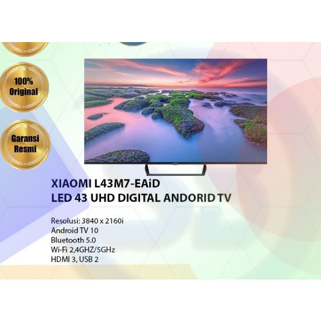 Televisi LED XIAOMI L43M7-EAiD 43 inch 4k