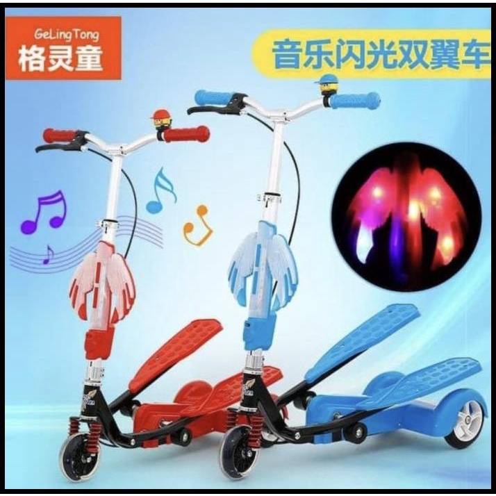 Scooter Skuter Genjot Vita Wings Aloy Original