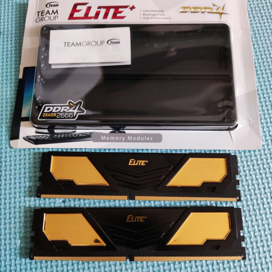 RAM KIT TEAM ELITE PLUS 2X4GB (8GB)