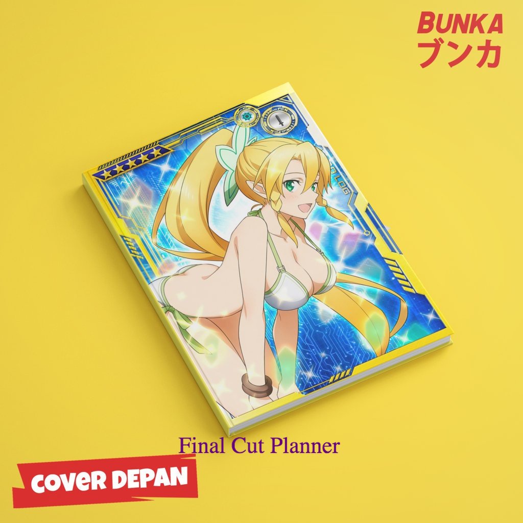 

Notebook Anime Sword Art Online Lyfa Swimsuit Hardcover A5 Buku Tulis Catatan Notes Agenda Planner Jurnal .
