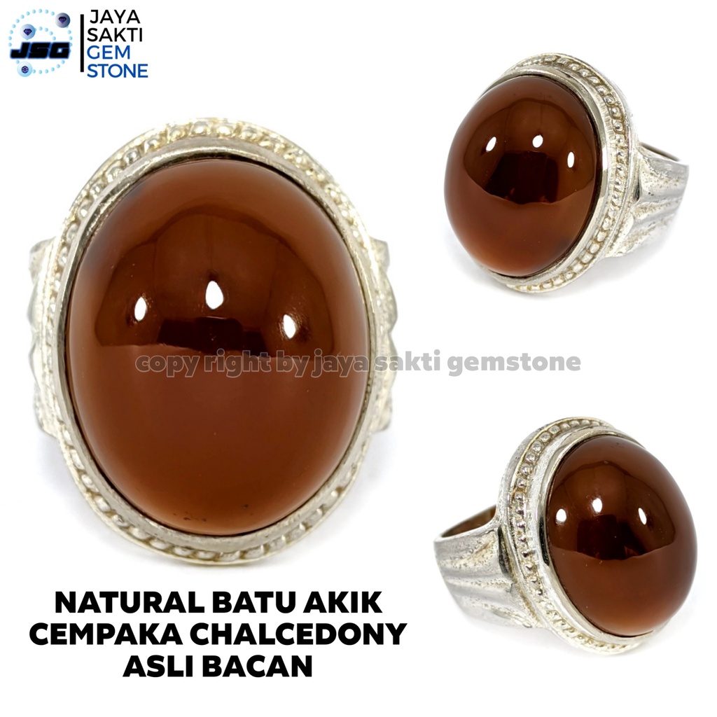 Natural Batu Akik Batu Bacan Merah Obi Chalcedony Asli Bacan CCB01