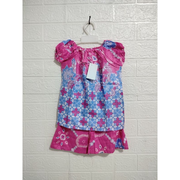 Setelan babydoll Anak usia 1-2 thn