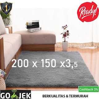 KARPET BULU KARPET BULU RASFUR 200x150x3,cm - variasi warna rasfur premium karakter kamar tidur jumb
