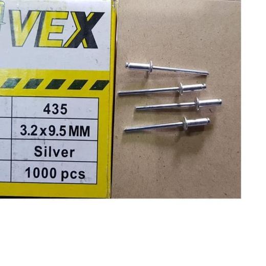 PAKU RIVET BLIND RIVET 435 Harga 1 dus 1000 Pcs 1 kg