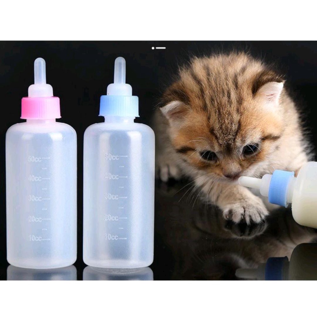 C&D Botol Dot Kucing Botol Susu Kucing Botol Susu Anjing 50ML Kitten Dot PREMIUM QUALTY