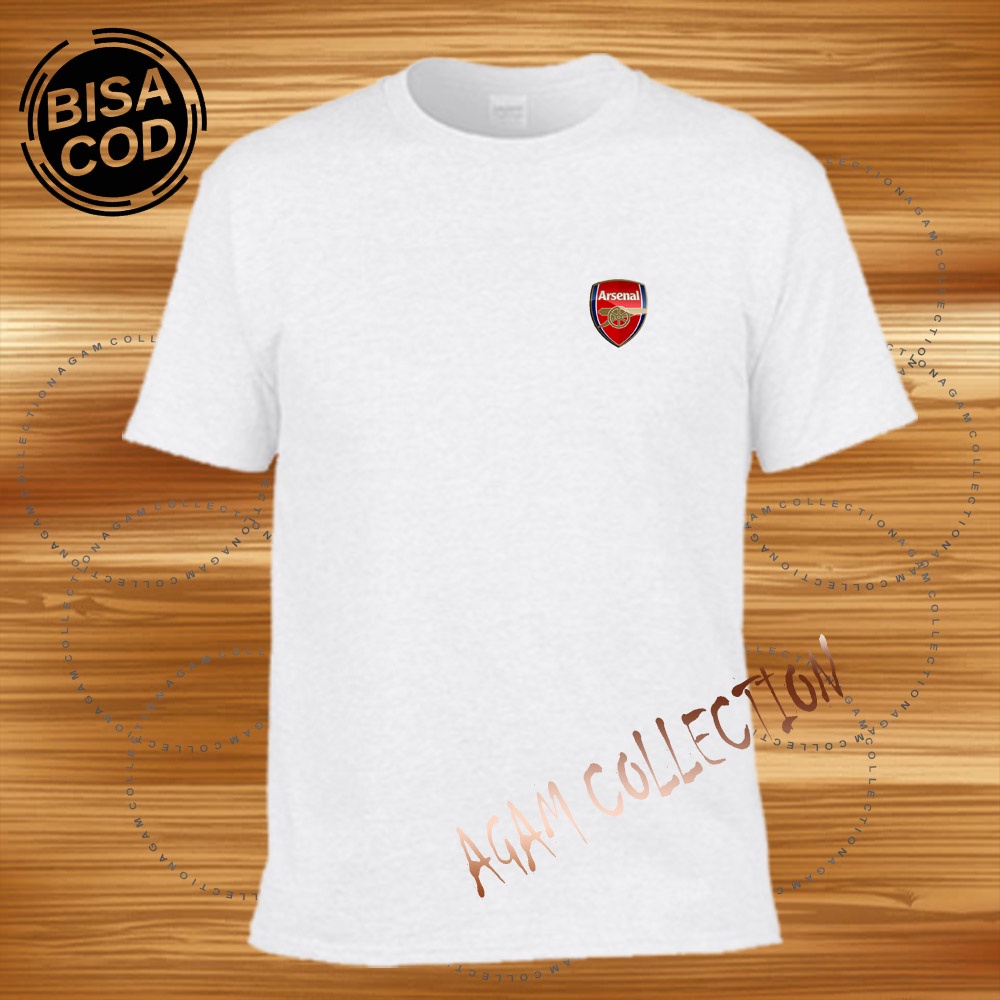 Agam Collection Baju Kaos Distro Logo FC 2 Text Printing Lengan Pendek  Premium Quality