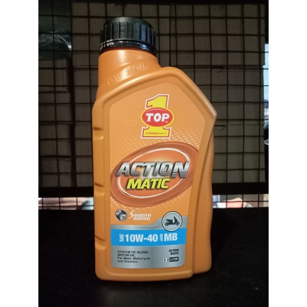 oli top 1 action matic 10w-40 800ml original