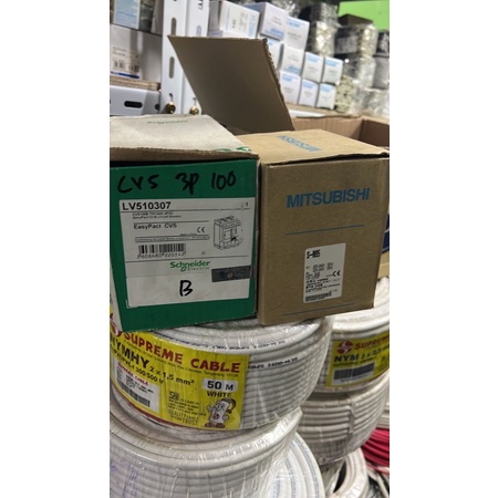 MCCB SCHNEIDER CVS100B 3P 100A ORIGINAL