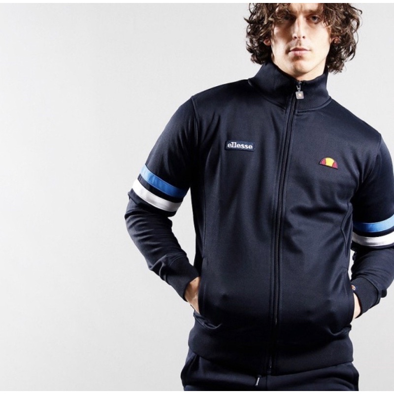 Ellesse Roma Tracktop in Navy Originals