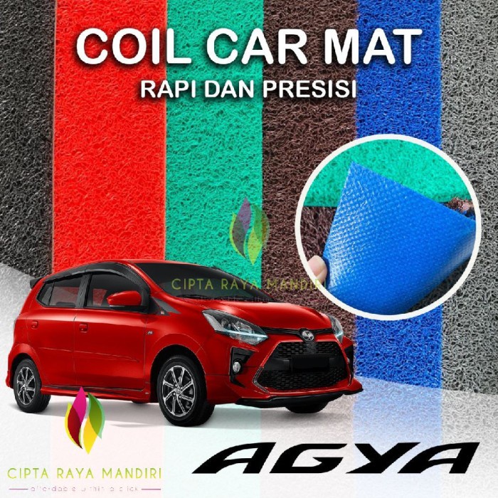 Karpet Mobil Premium TOYOTA Agya 1 Warna