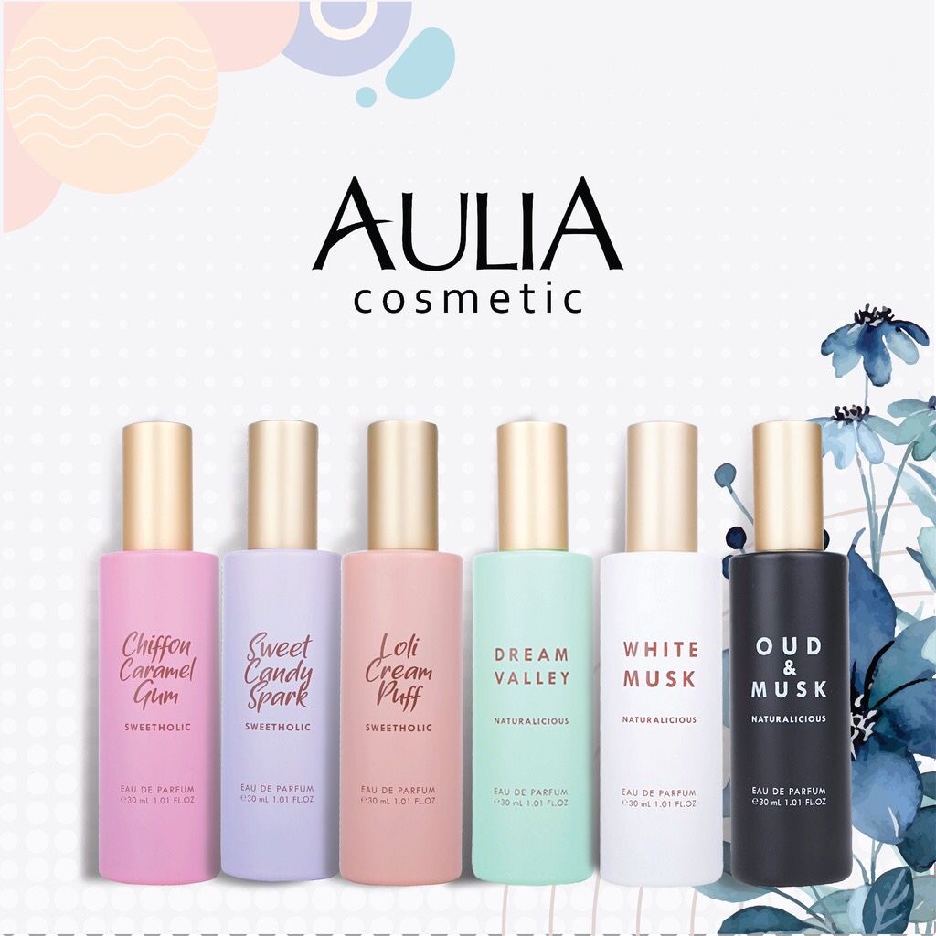 AULIA PARFUME 30ML HOLIC AND NATUR PARFUM COLOGNE SPRAY WANITA