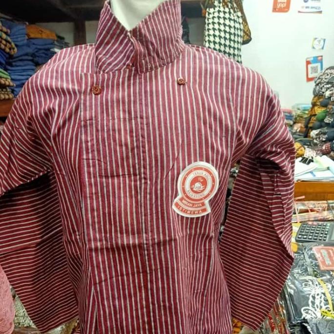 ardiikbal27 Surjan lurik Baju adat Jogja seragam batik baju dalang Walisongo TERLARIS TERPERCAYA ORI