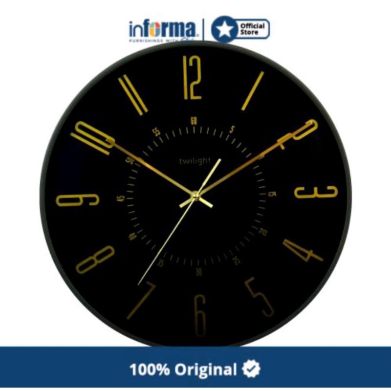Jam Dinding Informa Twilight 40.4 Cm  -6946