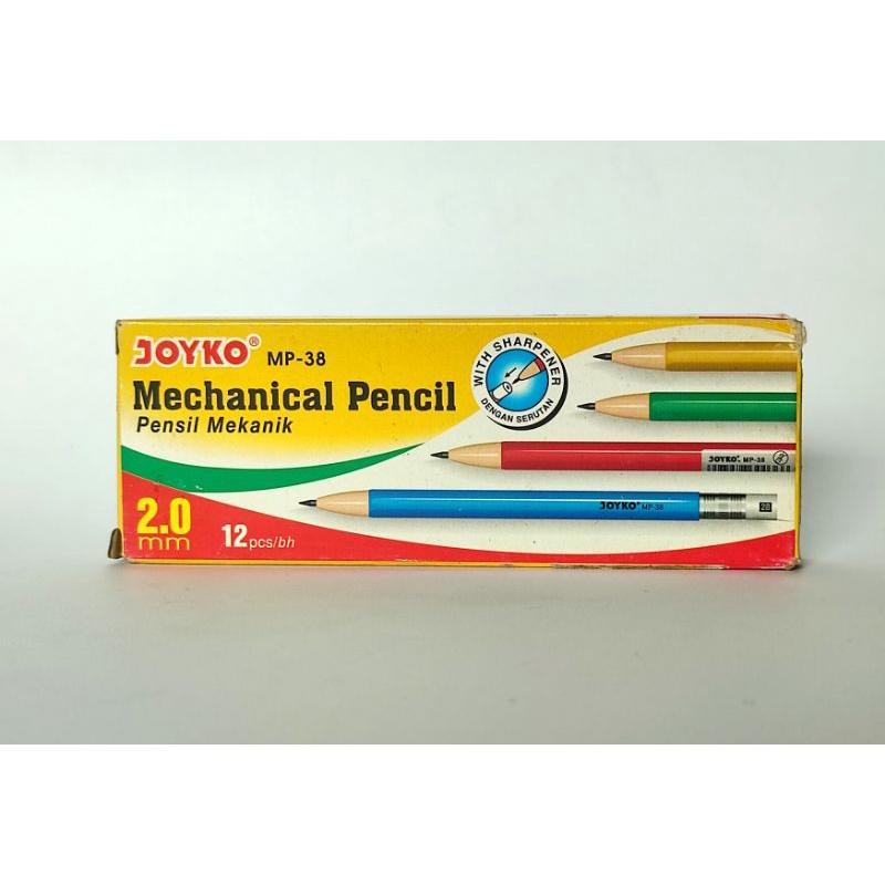 

Pensil Mekanik Joyko MP-38 Mechanical Pensil 2.0 mm