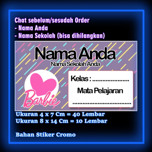 

Stiker Label Buku Buah Buahan Fruit Vegetable Karakter Lucu Custom Lebel Nama cromo murah 20 Varian berbeda Sticker Pelajaran Mapel buku anak sekolah Vol 7