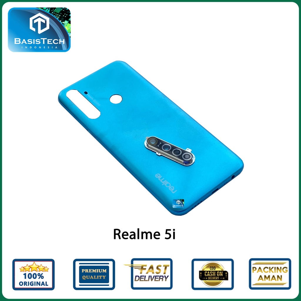 BACK COVER BACKDOOR CASING REALME 5i