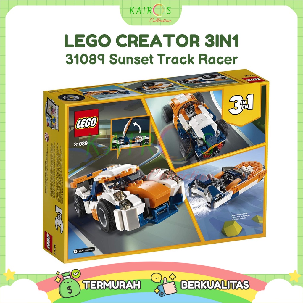 Lego Creator 3in1 31089 Sunset Track Racer