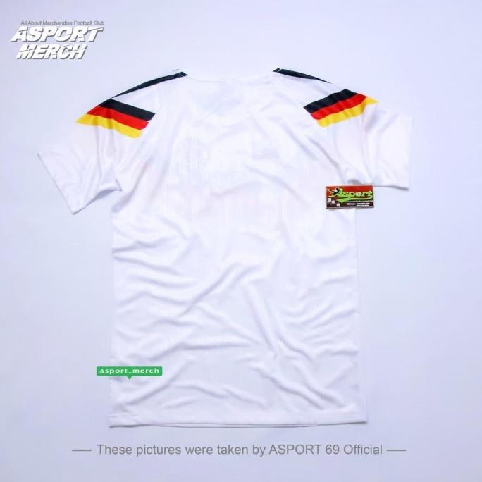 JERSEY RETRO JERMAN HOME 1990 SOCCER JERSEY GERMANY RETRO IMPORT DESRF6846ED