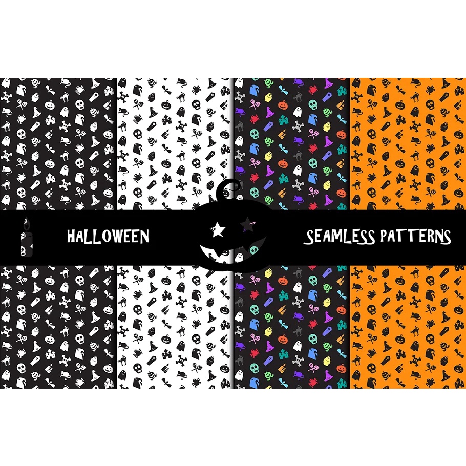 Vector Halloween Set