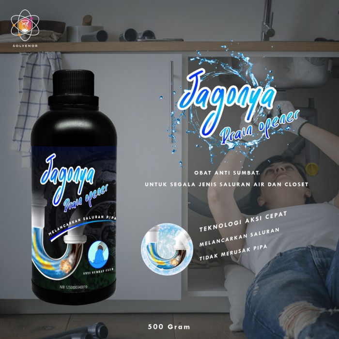 Anti Sumbat Jagonya Drain Opener Mengatasi Pipa Kloset WC Mampet