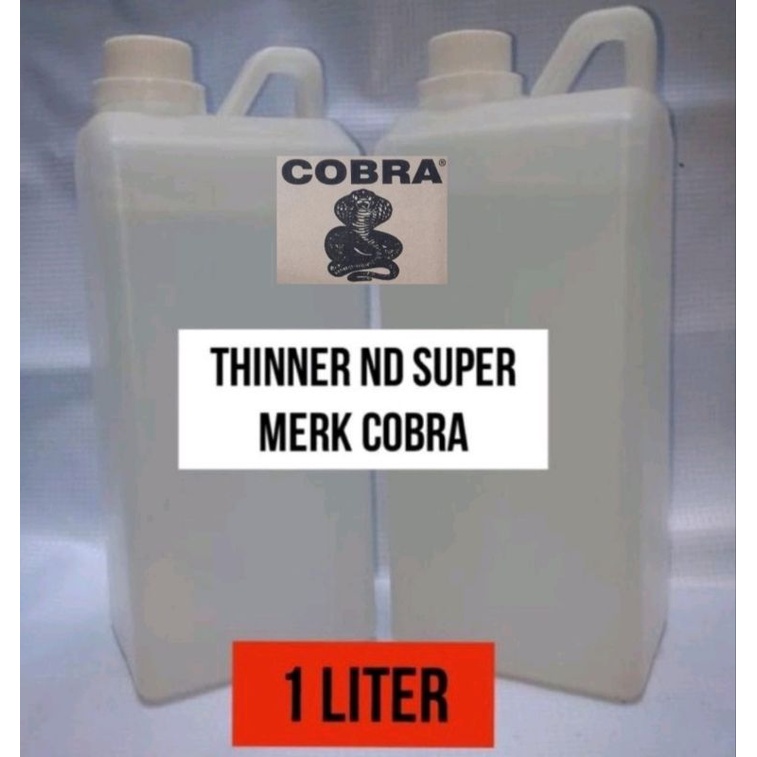 Thinner ND Super 1 liter Cobra  / Thinner ND SUPER Cobra Eceran Per 1 Liter