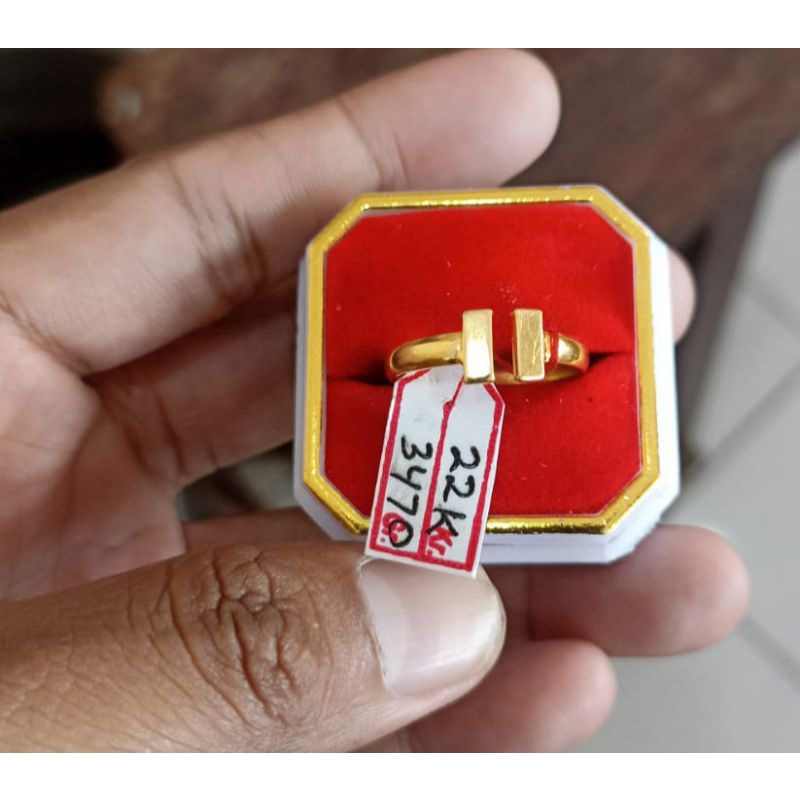 cincin emas kadar 22 karat